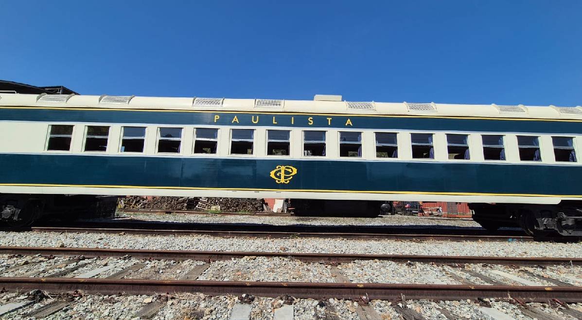 Trem de Guararema 4 classe turística